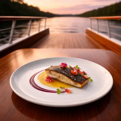 Au fil de l’eau menu : une expérience gastronomique au rythme du voyage